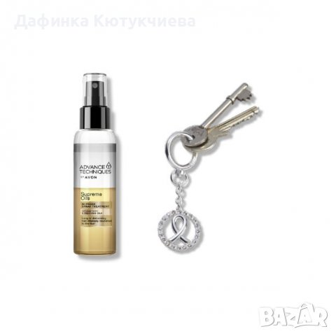 Двуфазна терапия Supreme Oils & Ключодържател срещу рака на гърдата