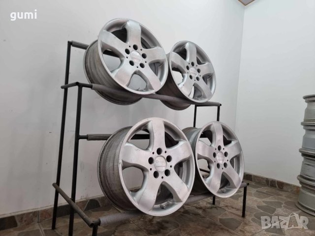 4бр 16ски джанти  за MERCEDES 5х112мм. A160052, снимка 6 - Гуми и джанти - 44473360