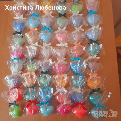Ароматни глицеринови сапунчета , снимка 14 - Изкуствени цветя - 48733957