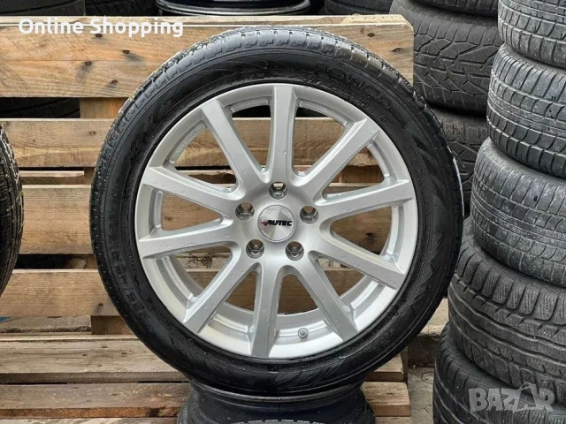 5х112 17 Джанти Mercedes E Class Audi A4 A6 Seat Leon Skoda SuperB, снимка 4 - Гуми и джанти - 53073759