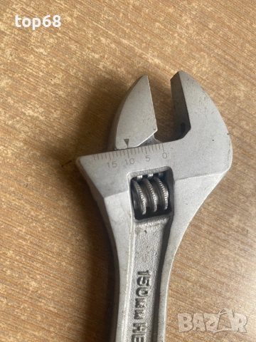 Раздвижен ключ RICO “френски ключ”, снимка 2 - Ключове - 54086866