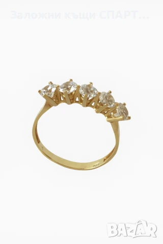 Златен пръстен  Грамаж: 2.55 гр. , снимка 1