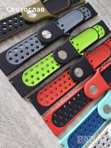 Силиконова каишка Sport за Huawei Watch GT/GT2/ GT2 Pro/GT3 PRO 22мм, снимка 12 - Смарт гривни - 34293842