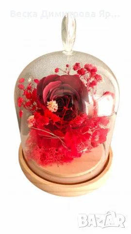 Роза в стъкленица подходяща за всяка дама, снимка 5 - Декорация за дома - 48592240