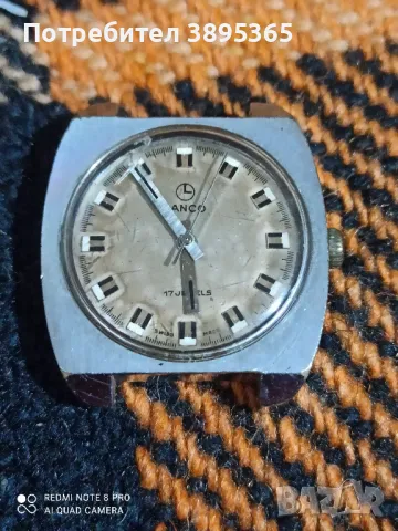 Ланко часовник, снимка 2 - Мъжки - 47949120