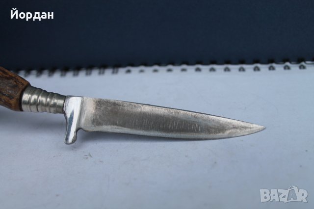 Немски ловен нож, снимка 4 - Антикварни и старинни предмети - 39098480