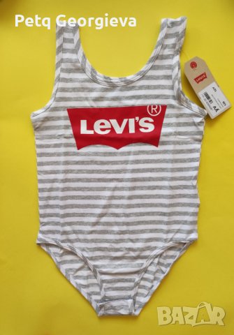 Боди Levis за момиче 10г. 14 г. , снимка 1 - Детско бельо и бански  - 42193184