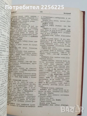 Есперантско-български речник, снимка 5 - Чуждоезиково обучение, речници - 52181547