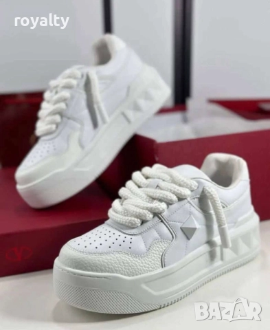 Valentino Garavani Бели Мъжки Маратонки 36-44 Номер 