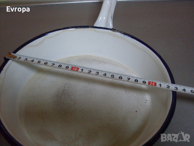 Емайлиран тиган- 22см., снимка 6 - Съдове за готвене - 44651207