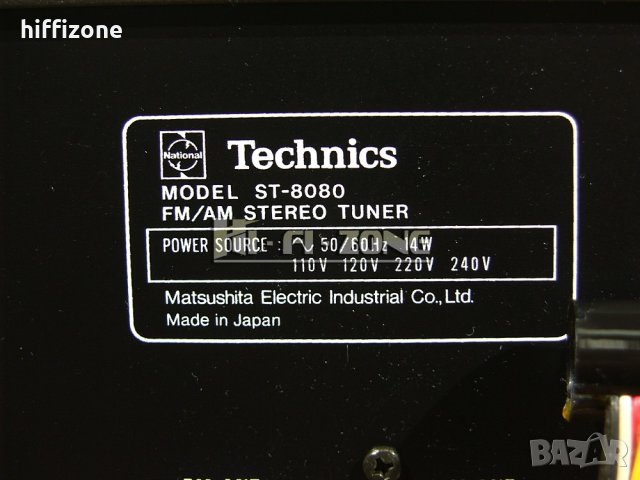  Technics st-8080 /1  ТУНЕР, снимка 10 - Ресийвъри, усилватели, смесителни пултове - 44430161