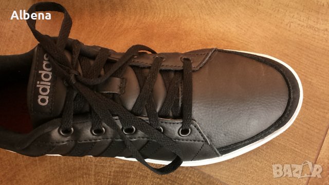 Adidas Calneo Laidback Black Размер EUR 39 1/3 / UK 6 дамски детски обувки 189-12-S, снимка 8 - Дамски ежедневни обувки - 38215483