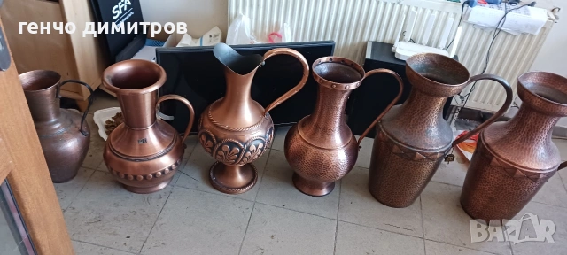 големи медни съдове 