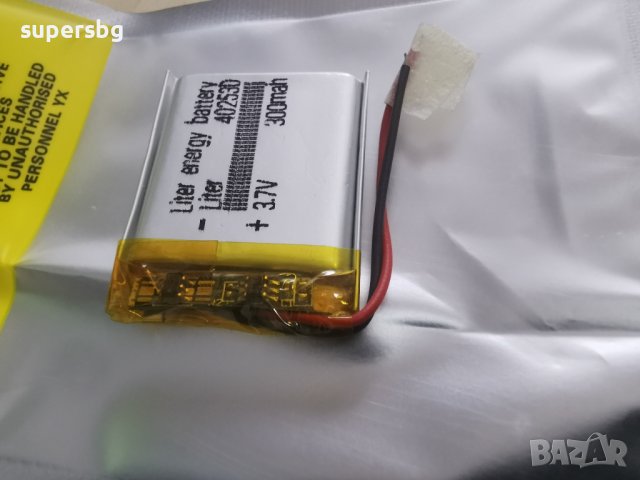 Нова Батерия 3.7v 300mAh LiPo, снимка 1 - Ремонт на телефони - 36631022