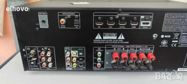 Ресивър Denon AVR-1611, снимка 6 - Ресийвъри, усилватели, смесителни пултове - 49749719