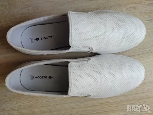 Lacoste gazon мъжки обувки 44 номер , снимка 5 - Маратонки - 48395848