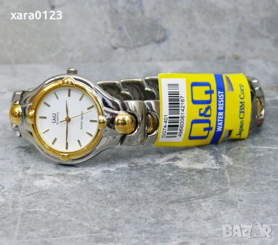 Дамски часовник Q&Q G074-401, снимка 5 - Дамски - 29456279