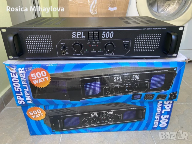 Усилвател с еквалайзер SPL 500 вата !