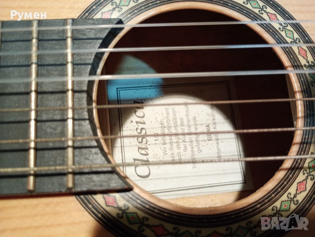 Акустична немска детска китара, снимка 11 - Китари - 54069863