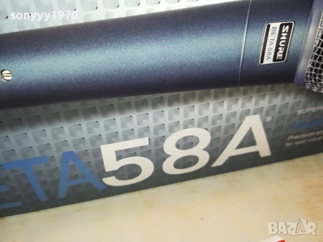 shure beta 58a profi mic-внос swiss 3005220933, снимка 7 - Микрофони - 36917602