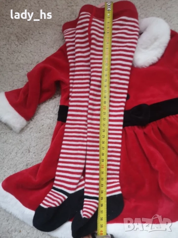 Коледен сет  за прекрасна госпожица C&A, снимка 3 - Комплекти за бебе - 52448598