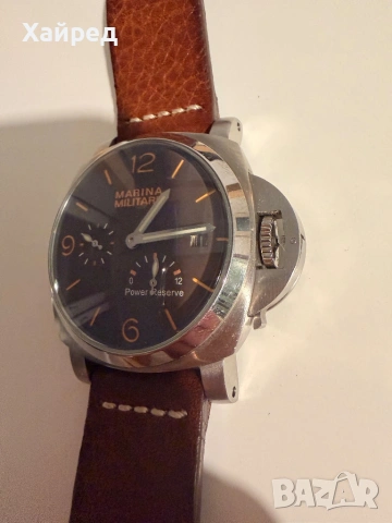 Мъжки автоматичен  часовник Marina Militare, снимка 4 - Мъжки - 54128545