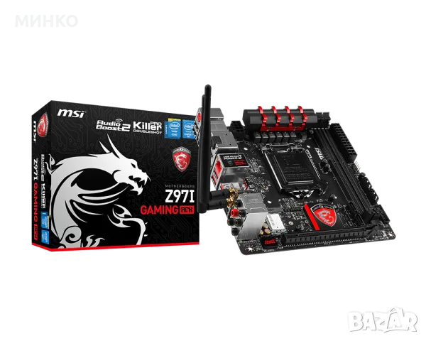 MSI Z97I Gaming ACK + i7 4790k , снимка 15 - Дънни платки - 56244409
