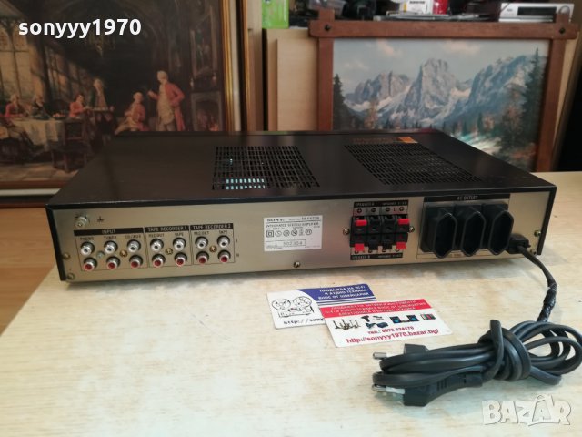 *sony-stereo ampli-made in japan 3112202321, снимка 5 - Ресийвъри, усилватели, смесителни пултове - 31269017