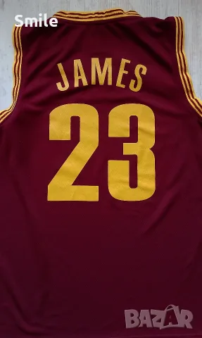 Потник баскетбол Lebron James / Cleveland /номер 23, снимка 5 - Спортни дрехи, екипи - 55709992