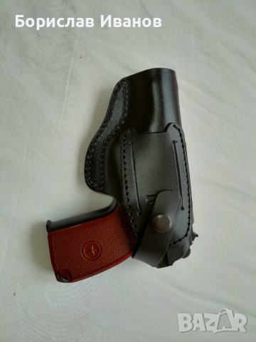 Кобур Макаров-Кожена палачинка, снимка 14 - Оборудване и аксесоари за оръжия - 13632662