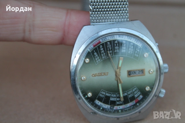 Мъжки Японски часовник ''Orient'' календар , снимка 11 - Мъжки - 53999520