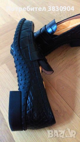 Мокасини Tod's, кожа, черни, 38,5, снимка 3 - Други - 42058834