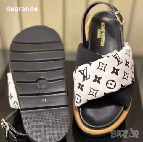 Louis Vuitton бели сандали, снимка 2 - Сандали - 50807874