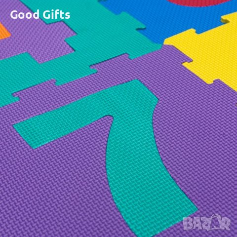 Детски подов пъзел Числа 31,5x31,5 см (9 части), снимка 4 - Други - 39184115