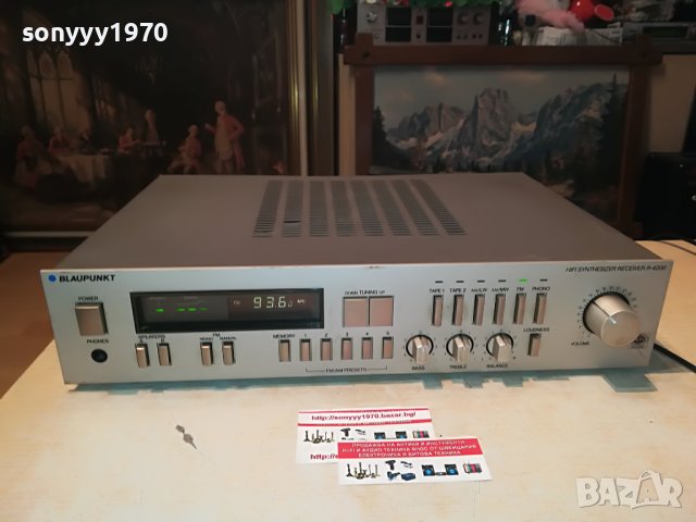 blaupunkt r-4200 stereo receiver-внос germany 0807221048, снимка 3 - Ресийвъри, усилватели, смесителни пултове - 37324994