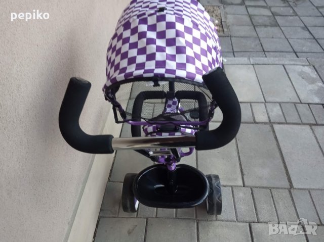 Продавам колела внос от Германия детска триколка със сенник CHIPOLINO, снимка 4 - Детски велосипеди, триколки и коли - 31920463