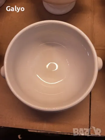 Купички за супа на столче Френски стил 400мл, снимка 5 - Чинии - 50353937