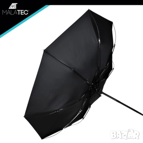 Автоматичен чадър 110 см - голям, сгъваем, ветроустойчив със защитен калъф , снимка 4 - Други - 52672123