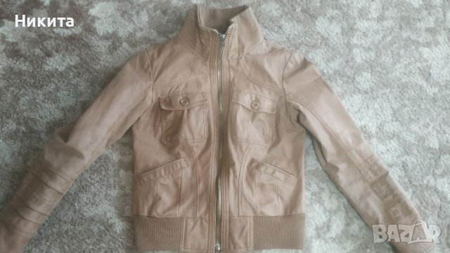 ONLY-кожено яке-М,L, снимка 1