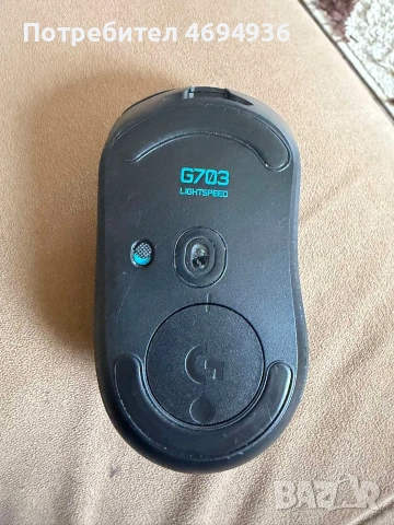 Logitech G703 Lightspeed Hero, снимка 3 - Клавиатури и мишки - 53063733