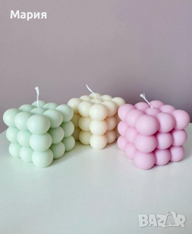 Bubbles Ароматни Свещи , снимка 6 - Декорация за дома - 39147269
