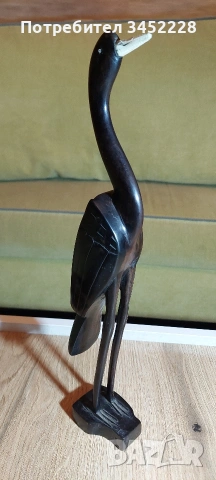 Дърворезба масив за ценители 37см , снимка 2 - Декорация за дома - 54000084