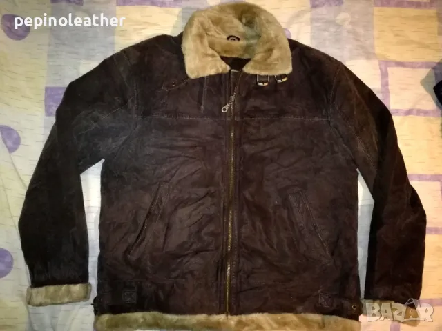 Пилотско Авиаторско кожено яке бомбър, тип МА-1, А-2, В-3, G-1, снимка 14 - Якета - 12536229