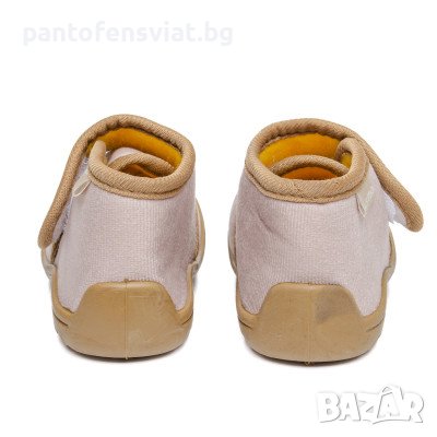 Детски пантофи бежово 22/33, снимка 3 - Детски пантофи - 38927292