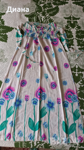 Лятна рокля на цветя