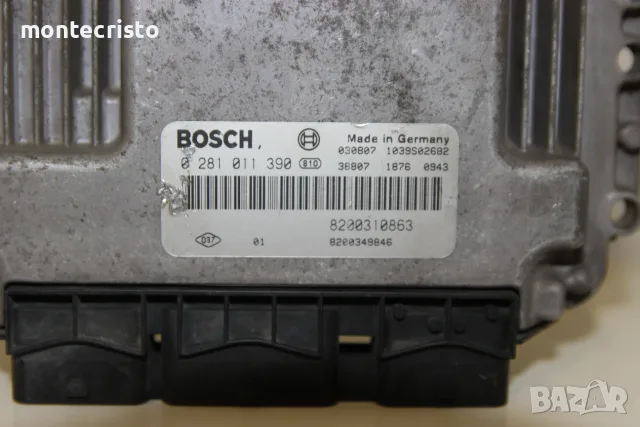 Моторен компютър Renault Scenic II (2003-2009г.) 0281011390 / 0 281 011 390 / 8200310863, снимка 2 - Части - 56205420