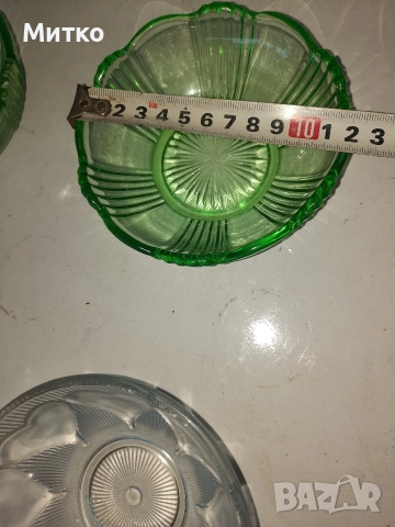 Малки стъклени комплекти за сладко, снимка 15 - Други - 52860638