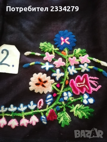 Стари автентични тракийски престилки от Старозагорския-Ямболския край. , снимка 6 - Антикварни и старинни предмети - 52799935