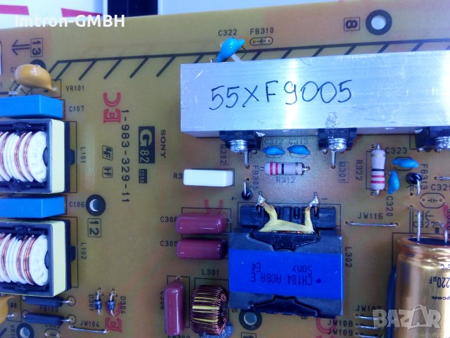 Захранване Power Supply Board SONY 55XF9005  G82 1-983-329-11 / 55APS-419, снимка 2 - Друга електроника - 37641103
