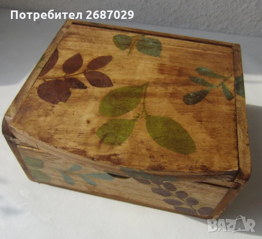 Дървена тоалетка с огледало и  чекмедже и  стара японска кутия за бижута, снимка 5 - Други - 30304673